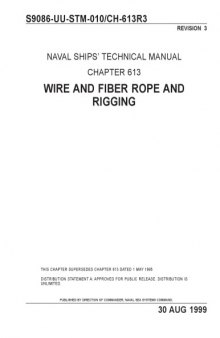 Wire, Fiber Rope and Rigging (ch613)