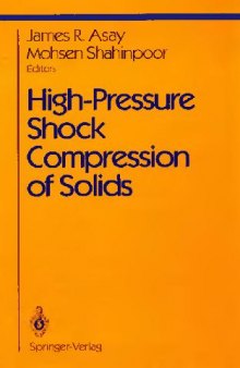 High-pressure shock compression of solids