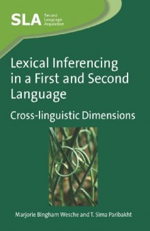 Lexical inferencing in a first and second language : cross-linguistic dimensions