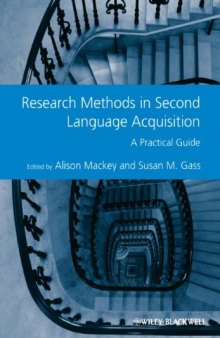 Research methods in second language acquisition : a practical guide
