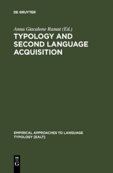 Typology and Second Language Acquisition