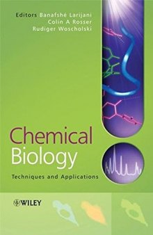 Chemical biology : applications and techniques