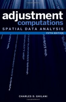 Adjustment Computations: Spatial Data Analysis