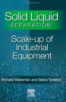 Solid/liquid separation: scale-up of industrial equipment