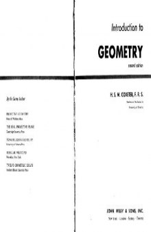 Introduction to geometry