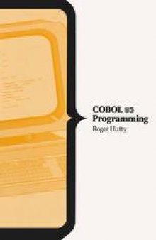 COBOL 85 Programming