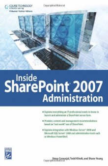 Inside SharePoint 2007 Administration