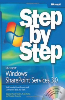 Microsoft Windows Sharepoint Services Version 3. 0 Step by Step