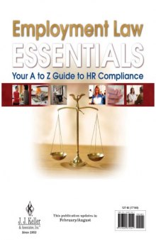 Employment Law Essentials : Your A to Z Guide to HR Compliance