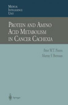 Protein and Amino Acid Metabolism in Cancer Cachexia