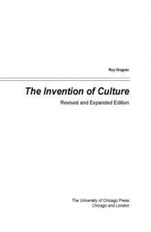 The invention of culture