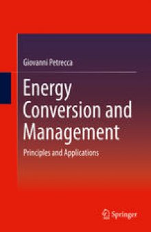 Energy Conversion and Management: Principles and Applications