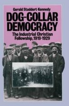 Dog-Collar Democracy: The Industrial Christian Fellowship, 1919–1929