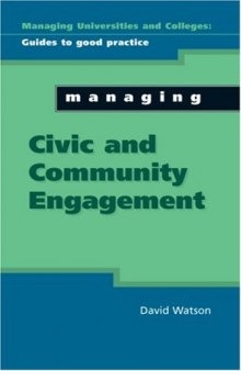 Managing Civic and Community Engagement