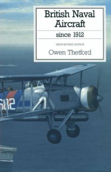 British Naval Aircraft Since 1912 