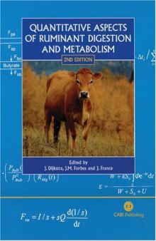 Quantitative Aspects of Ruminant Digestion and Metabolism Second Edition