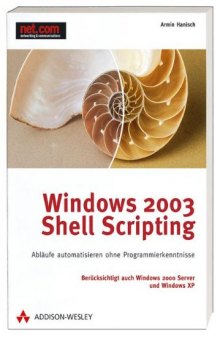Windows 2003 Shell Scripting