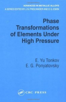 Phase transformations of elements under high pressure (CRC 2005)