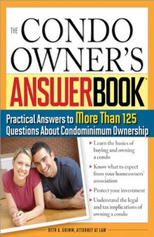 The Condo Owner's Answer Book