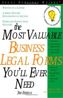 The Most Valuable Business Legal Forms You'll Ever Need