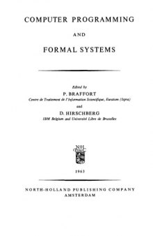 Computer Programming & Formal Systems