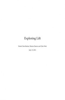 Exploring Lift 