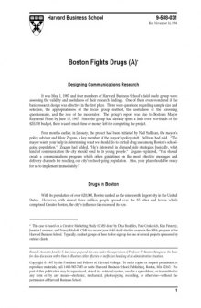 Boston Fights Drugs - A 