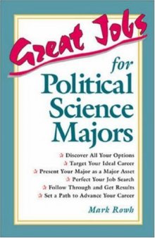 Great Jobs for Political Science Majors