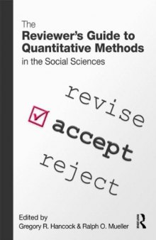 The Reviewers Guide to Quantitative Methods in the Social Sciences