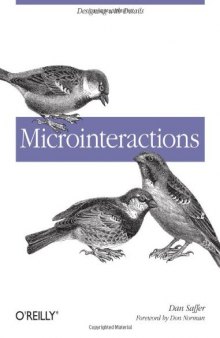 Microinteractions: Designing with Details