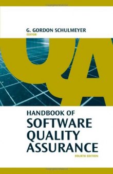 Handbook of Software Quality Assurance, 4th ed