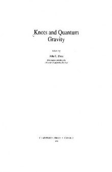 Knots and quantum gravity