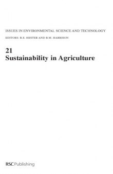 Sustainability in agriculture