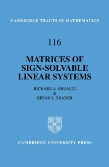 Matrices of sign-solvable linear systems