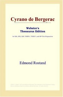 Cyrano de Bergerac (Webster's Thesaurus Edition)
