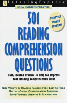 Five hundred one reading comprehension questions