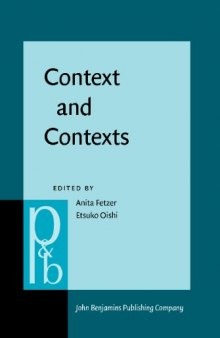 Context and Contexts: Parts Meet Whole?