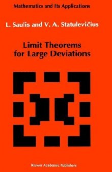 Limit theorems for large deviations