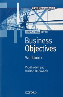 Business Objectives Workbook