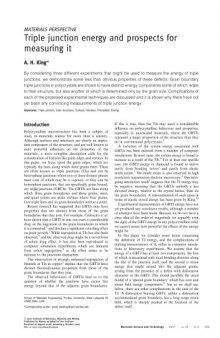 [Article] Triple junction energy and prospects for measuring it