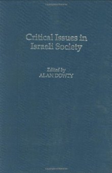 Critical Issues in Israeli Society