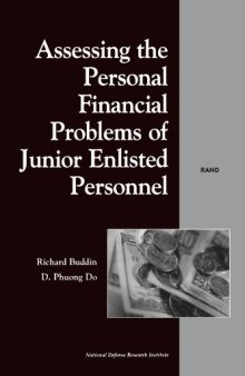 Assessing the Personal Financial Problems of Junior Enlisted Personnel