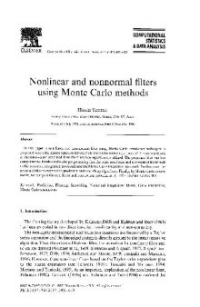 Nonlinear and nonnormal filters using Monte Carlo methods