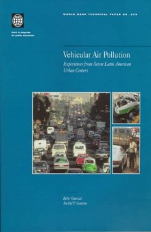 Vehicular air pollution: experiences from seven Latin American urban centers, Volumes 23-373