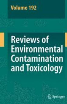 Reviews of Environmental Contamination and Toxicology