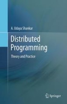 Distributed programming: theory and practice