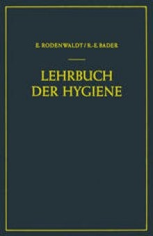 Lehrbuch der Hygiene