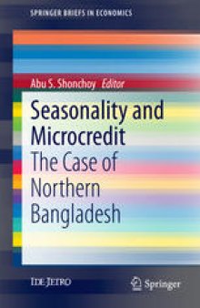 Seasonality and Microcredit: The Case of Northern Bangladesh