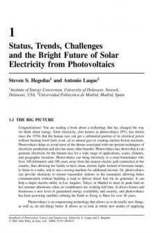 Handbook of photovoltaic science and engeneering