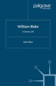 William Blake: A Literary Life